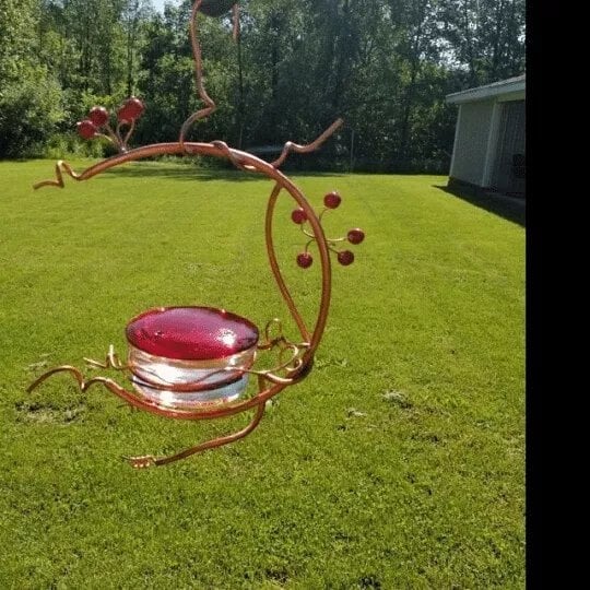 🔥Hot Sale 49% OFF-Red Berries Hummingbird Feeder