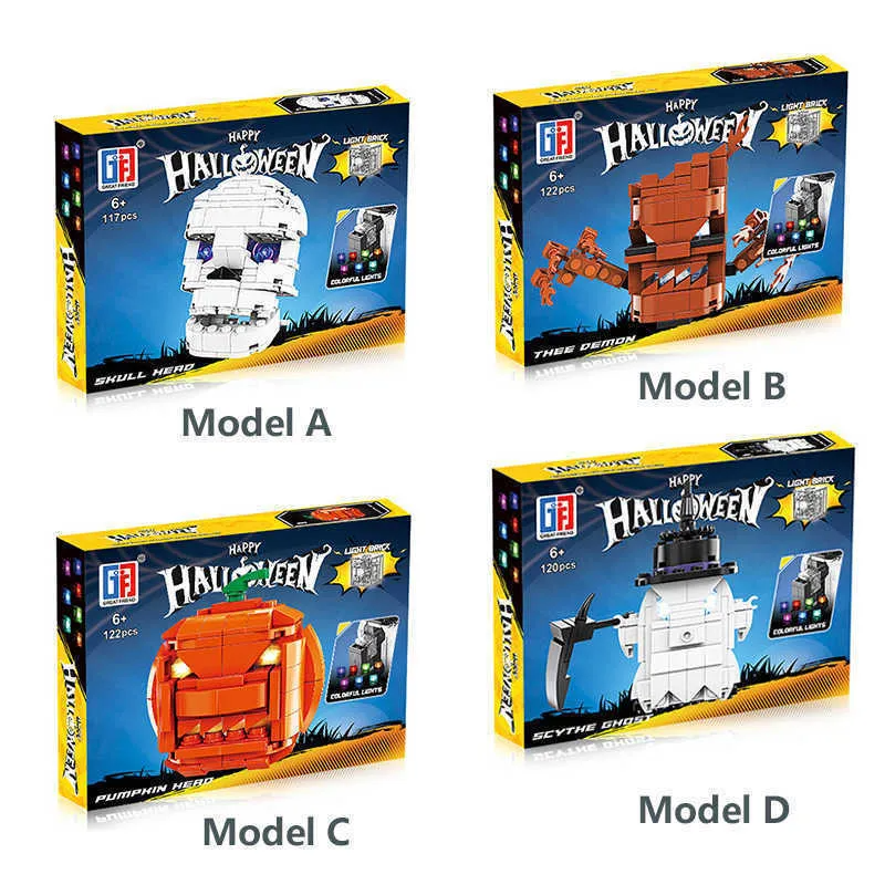 Halloween building blocks