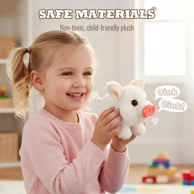 🔥Last Day Promotion 50% OFF🔥Christmas Special Offer-Electric Pig Plush Realistic Toy⚡Buy 2 Free Shipping