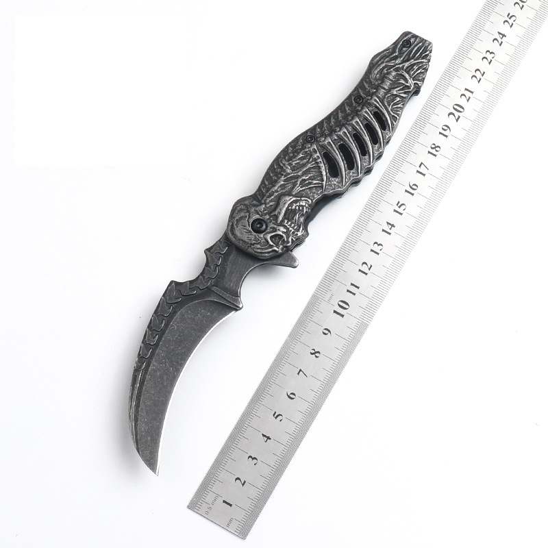 🔥Last Day Promo - 70% OFF 🎁Reaper Scythe Skeleton Folding Knife | Buy 2 Free Shipping