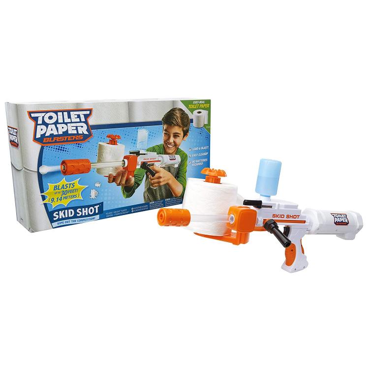 Toilet Paper Launcher Gun