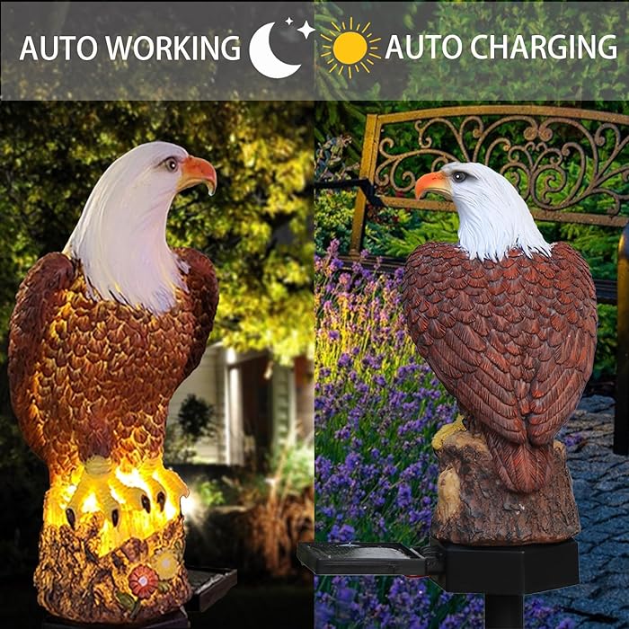 🦅Handmade Eagle Solar Decorative Lights, BUY 2 FREE SHIPPING