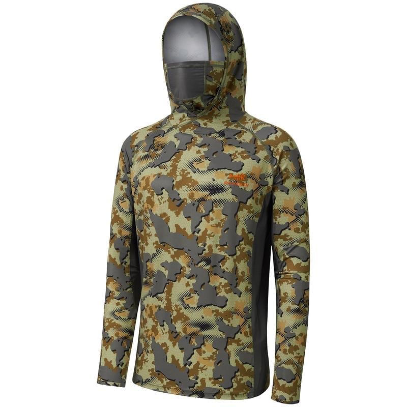 🎁Last Day Promotion 49% OFF🔥UPF 50+ Men's Hunting Shirts with Mask Long Sleeve Camo Fishing Hoodie