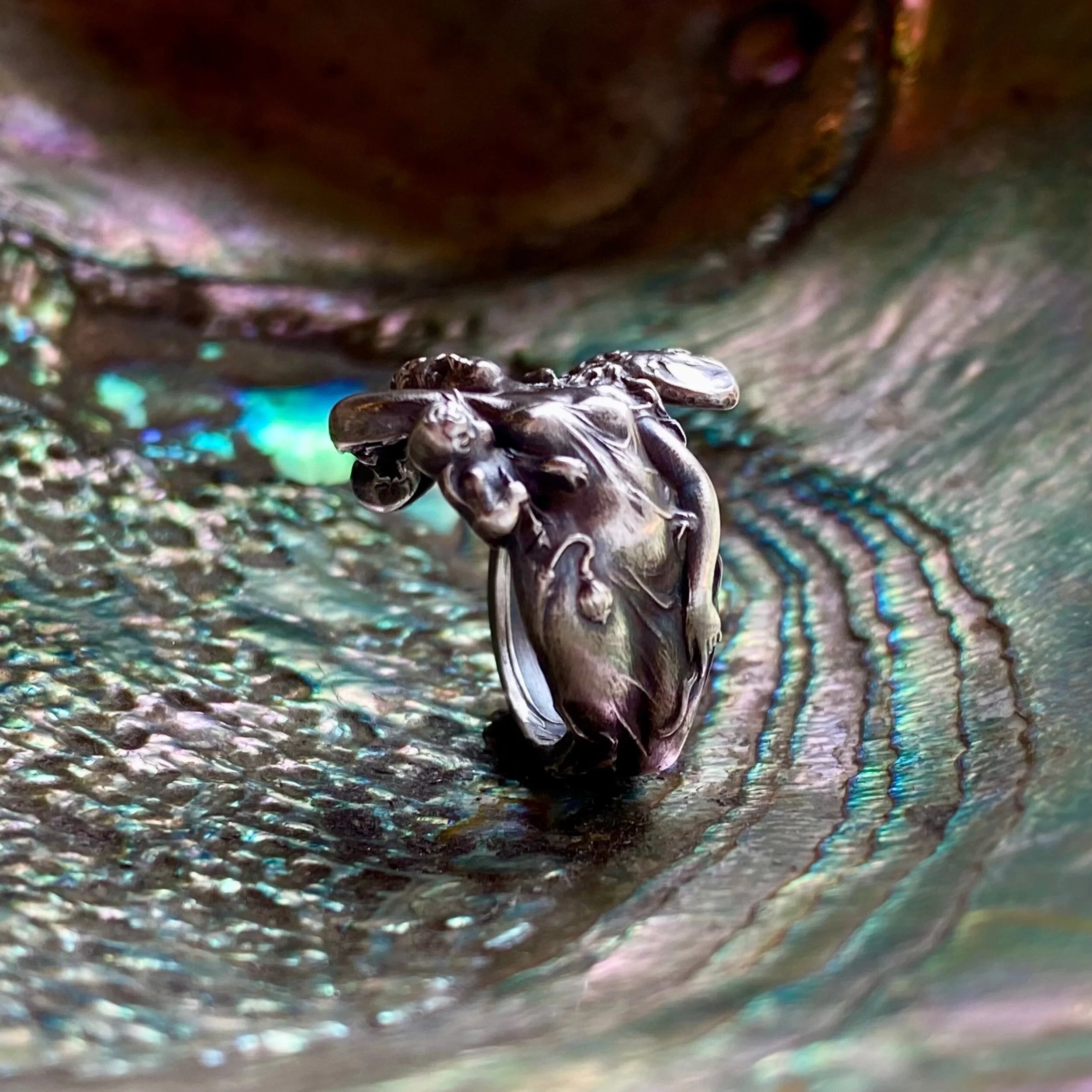 🔥LAST DAY 60% OFF✨Handcrafted Sterling Silver Spoon Ring - Made from Authentic Vintage Silver