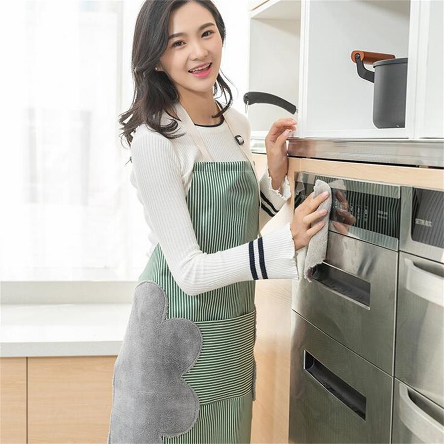 Black Friday Sale- Erasable Hand Waterproof Kitchen Apron- Buy 2 Free Shipping