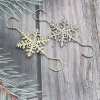 💥LAST DAY SALE 50% OFF💥Christmas S-Hooks with Snowflake(20pcs)