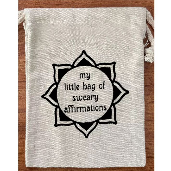 🔥Hot Sale 70% OFF✨ - Funny Affirmation Card Gift With Storage Pouch🎁