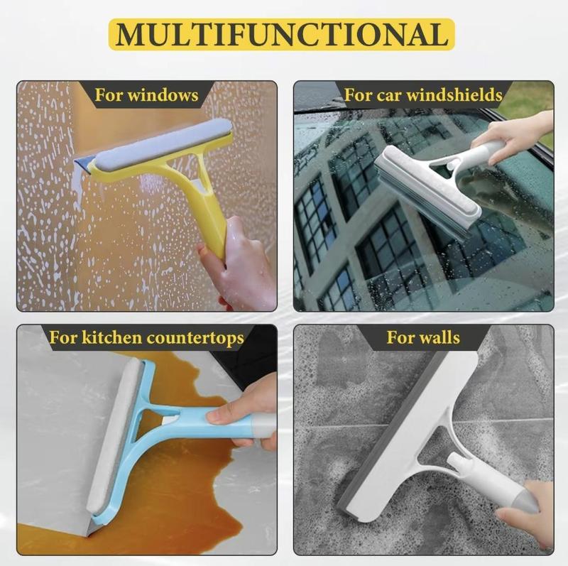 🔥Last Day Promotion 70% OFF🔥3 in 1 Window Cleaning Scraper⚡BUY 2 GET 1 FREE