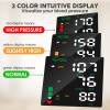 Wrist Blood Pressure Monitor Led Display, Touch Screen Wrist Blood Pressure Cuff