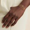 Gold Bracelets for Women, 14K Dainty Gold Plated Stackable Bracelets for Women Trendy Gold Bracelet Stack Set Waterproof Chain Bracelets Paperclip Adjustable Tennis Minimalist Tiny Cute Jewelry