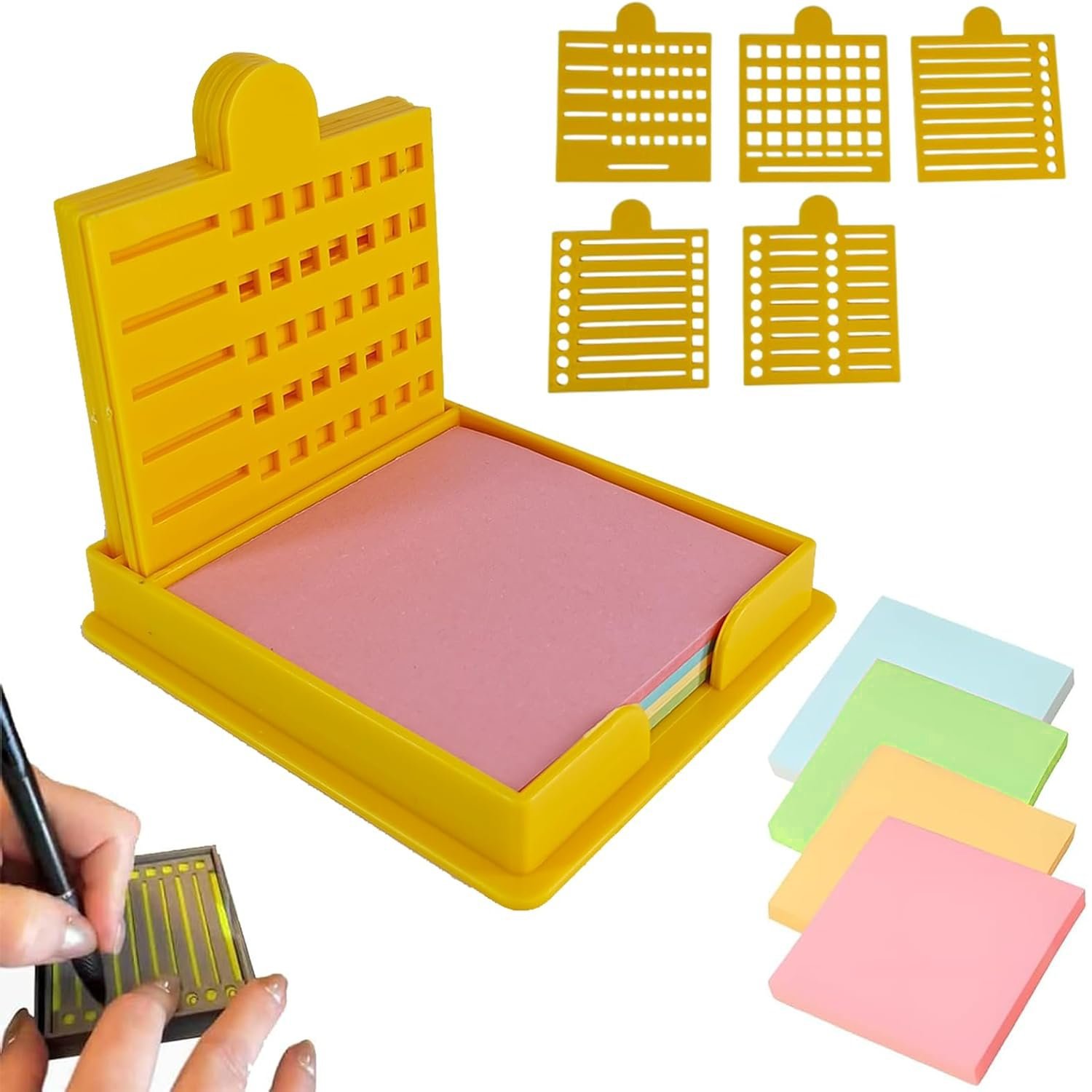 🔥Last Day Promotion 50% OFF🔥Ultimate Sticky Note Holder + 5 Versatile Templates – Organize Notes, Boost Productivity & Master Daily Planning