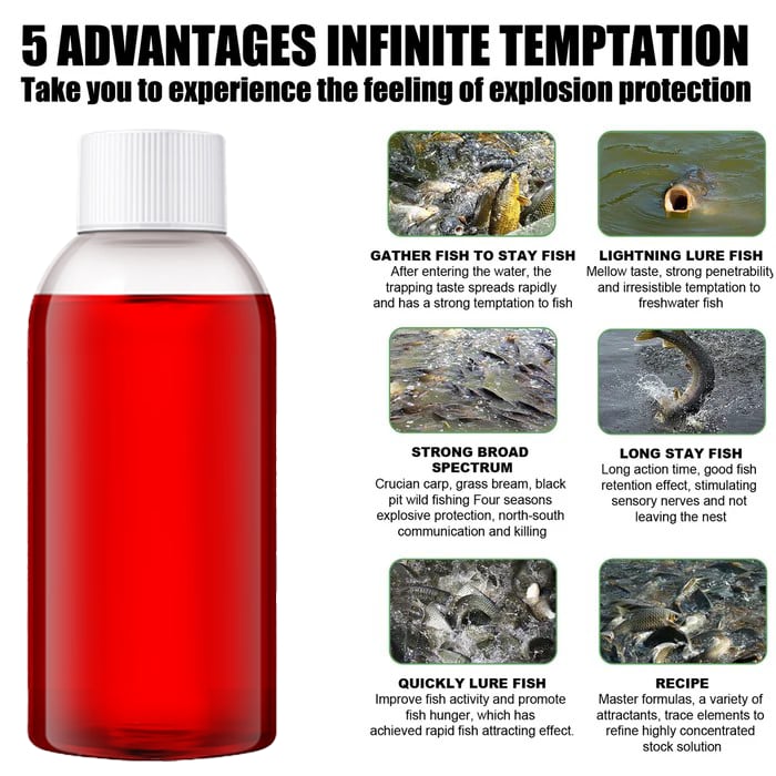 🔥Last Day Promotion SAVE 70% OFF🔥Red worm Scent Fish Attractants for Baits(BUY 2 GET 1 FREE ONLY TODAY)