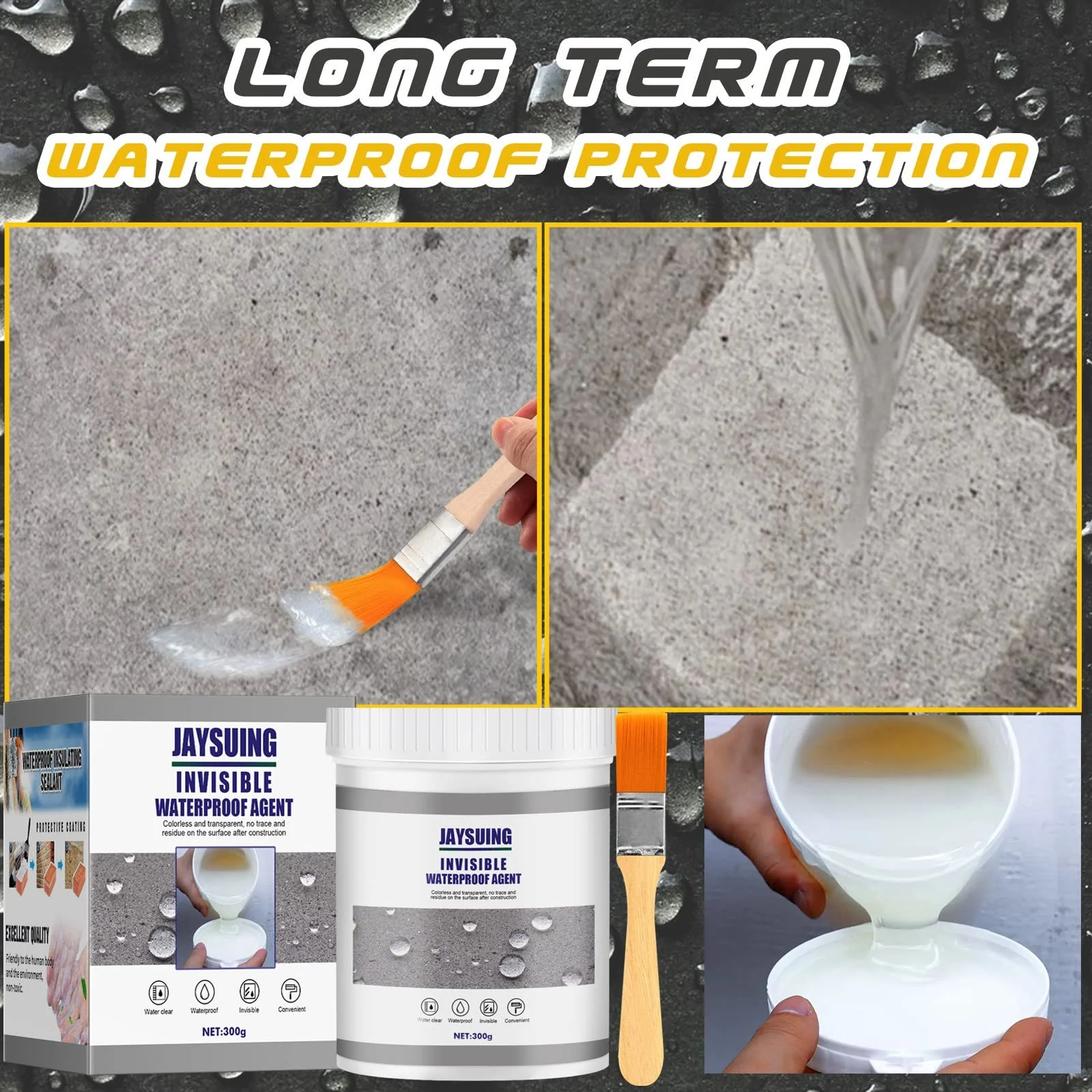 (🔥Last Day Promotion- SAVE 50% OFF🔥)Super Strong Invisible Waterproof Anti-Leakage Agent