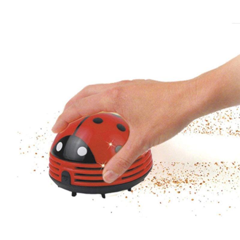 Mini Portable Handheld Cartoon Beetle Cordless Crumby Vacuum Cleaner