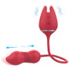 Couple Flirting Masturbation Vibrator Wireless Telescopic Egg Jumping Milk Clip Clit Teasing Vibrator - TD-25