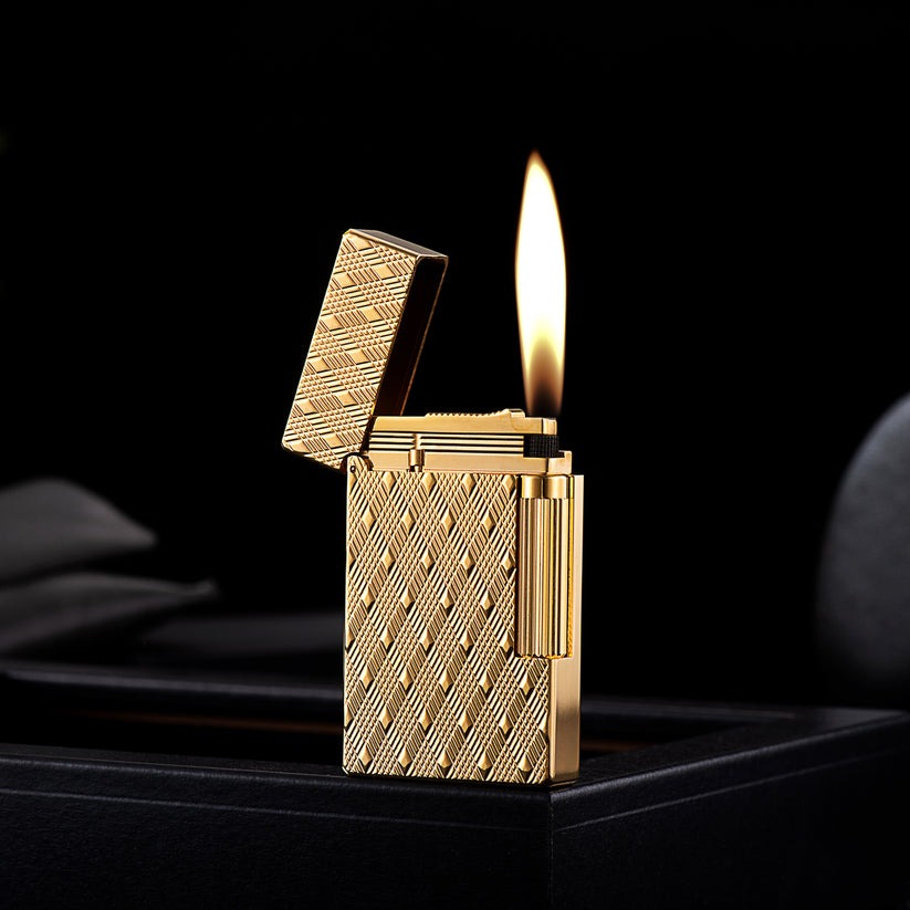 🔥2024 Collectible of the Year - 50% OFF / Golden Blaze Windproof Lighter - Ready For Ship