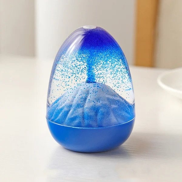 (🎄Early Christmas Sale - 49% OFF) Eggshell Volcanic Eruptions Floating Sand Hourglass