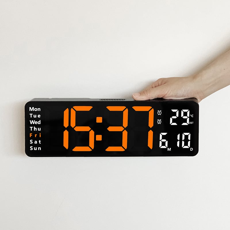 🔥HOT SALE 70% OFF🔥2024 Upgraded Digital Wall Clock Large Display