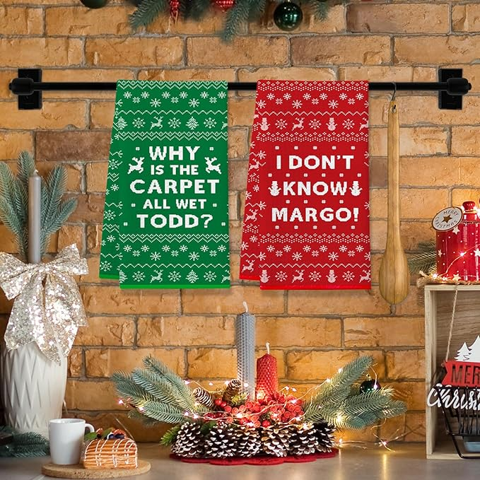 🎄🎅Christmas Presale - 49% OFF🎄-Funny Christmas Kitchen Towels