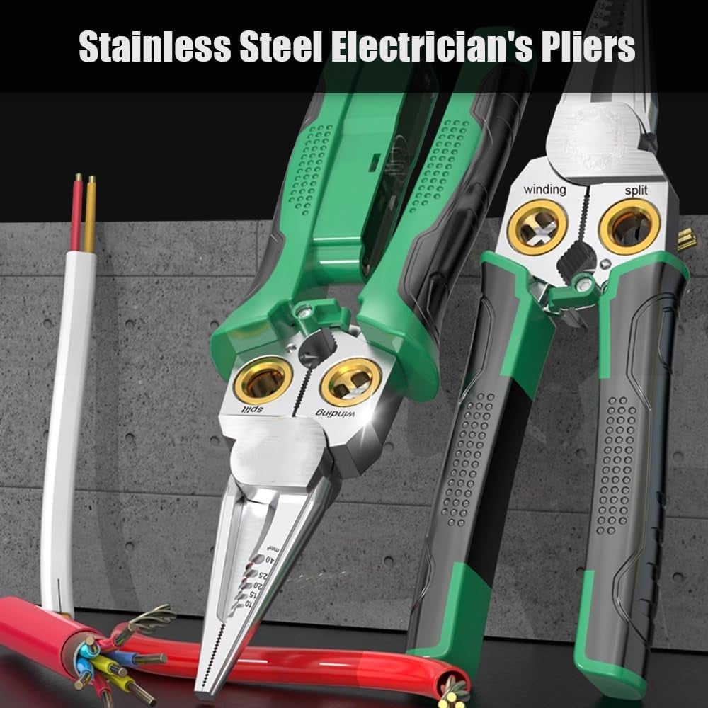🔥Father's Day Sale 49% OFF-8-in-1 Wire Stripping Pliers