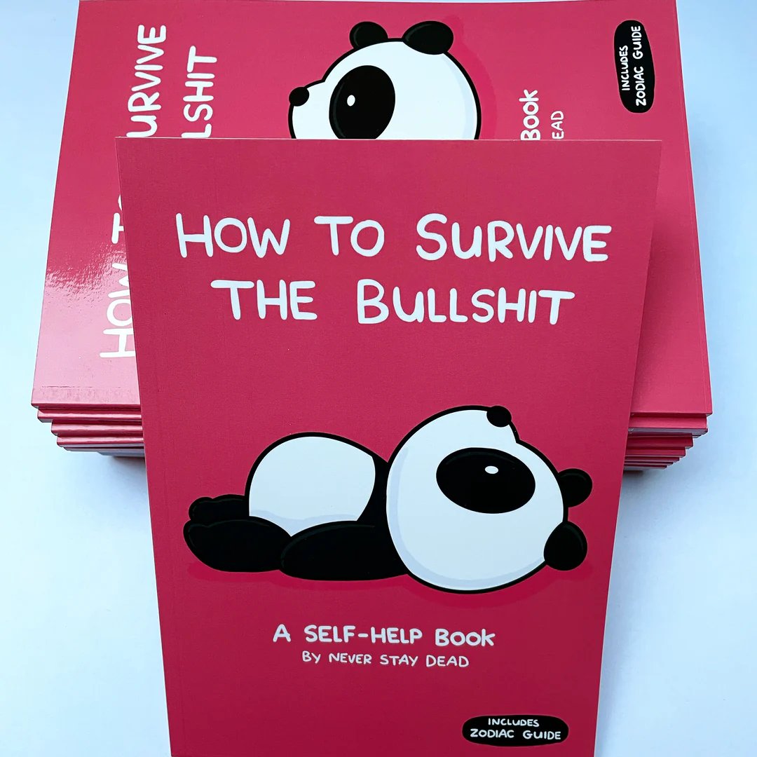🔥Last Day 50% OFF📖💕‘How To Survive The Bullsh!t’ Book(📚HARDCOVER )