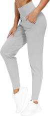 THE GYM PEOPLE Women's Joggers Pants Lightweight Athletic Leggings Tapered Lounge Pants for Workout, Yoga, Running