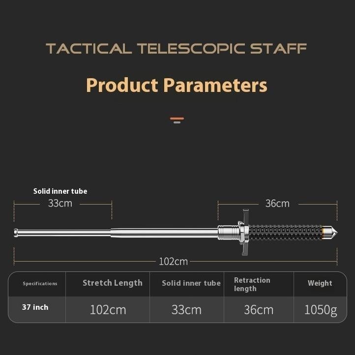 Legal Self-Defense Telescopic Swing Stick Camping Hiking Climbing Stick