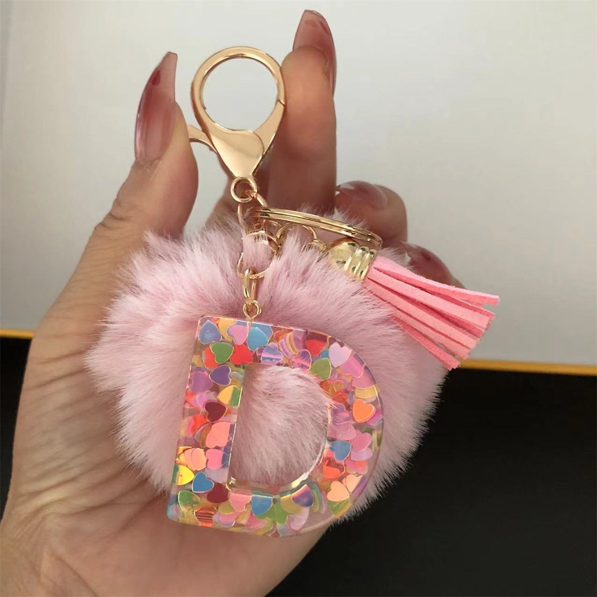 🎄TikTok Christmas Sale - 70% OFF🎄Initial Letter Keychains🦋