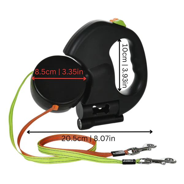 (🌲Early Christmas Sale- 49% OFF) 🐶 Dual Dog Leash - 🔥 BUY 2 SAVE Extra 10%