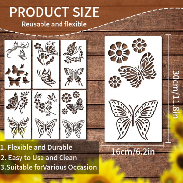 🌲Early Christmas Sale 48% OFF🎁Blooming Flowers Stencil Kit🌻DIY Decoration❤️Buy 2 Save 10% OFF