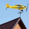 Piper J3 Cub Airplane Weathervane