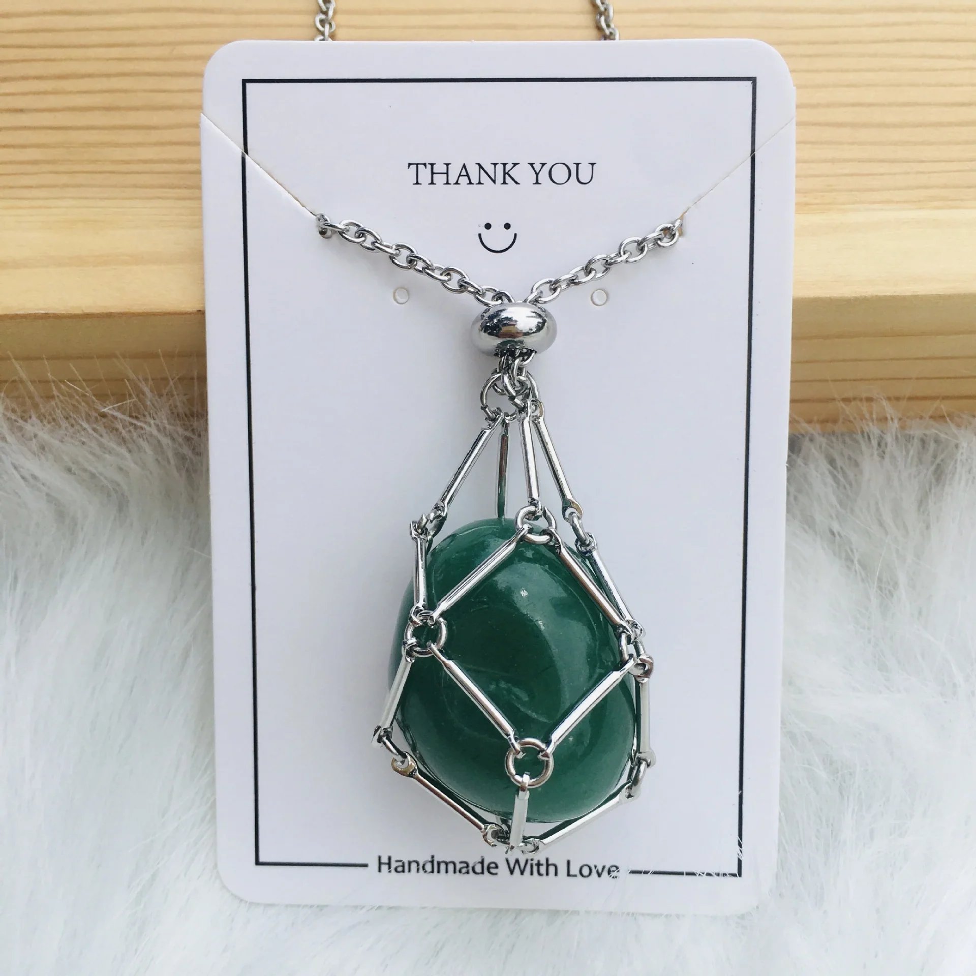 🎁2023 Crystal Stone Holder Necklace - Free (Crystal) Gift Included🎁