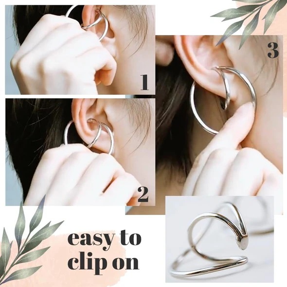 Last Day Sale-Hooping Ear Cuff-Buy 2 Get 10% Off! &Free Shipping