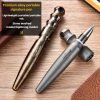 Titanium Alloy EDC Tactical Self-Defense Window Breaking Pen