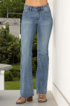 Mid-Rise Tummy Tuck Bootcut Jeans (Buy 2 Free Shipping)