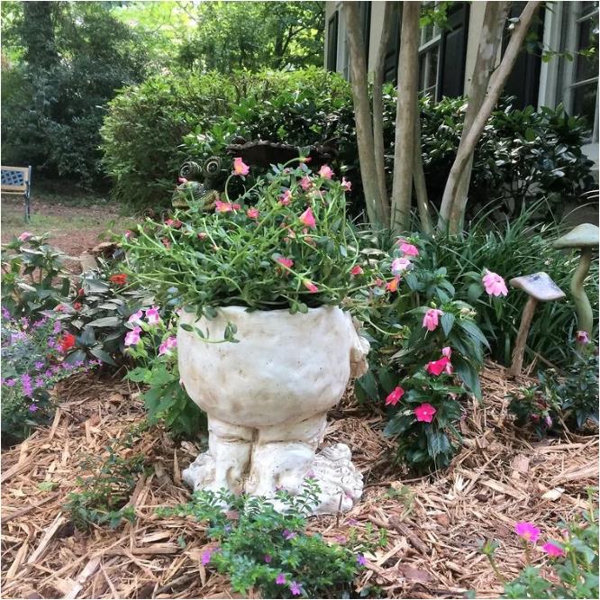 Last Day Promotion 48% OFF - Mugglys Face Statue Planter