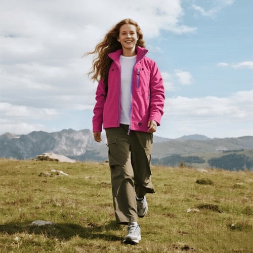 🥾LETZTER TAG 49 % RABATT👔 Wasserdichte Jacke: Wasserdichte Jacke mit 3D-Schnitt – geeignet zum Wandern, Pendeln und für Freizeitausflüge!