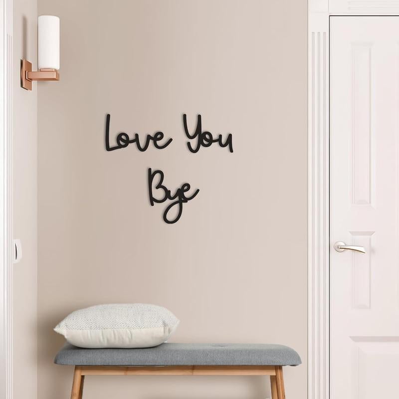 🎁TikTok Last Day Sale - 70% OFF💖Love You Bye Sign Above Door