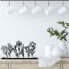🔥 Independence Day Sale – 50% OFF! 🔥 Metal Wildflower Iron Stand – Minimalist Floral Sculpture for Home & Dining Room Decor