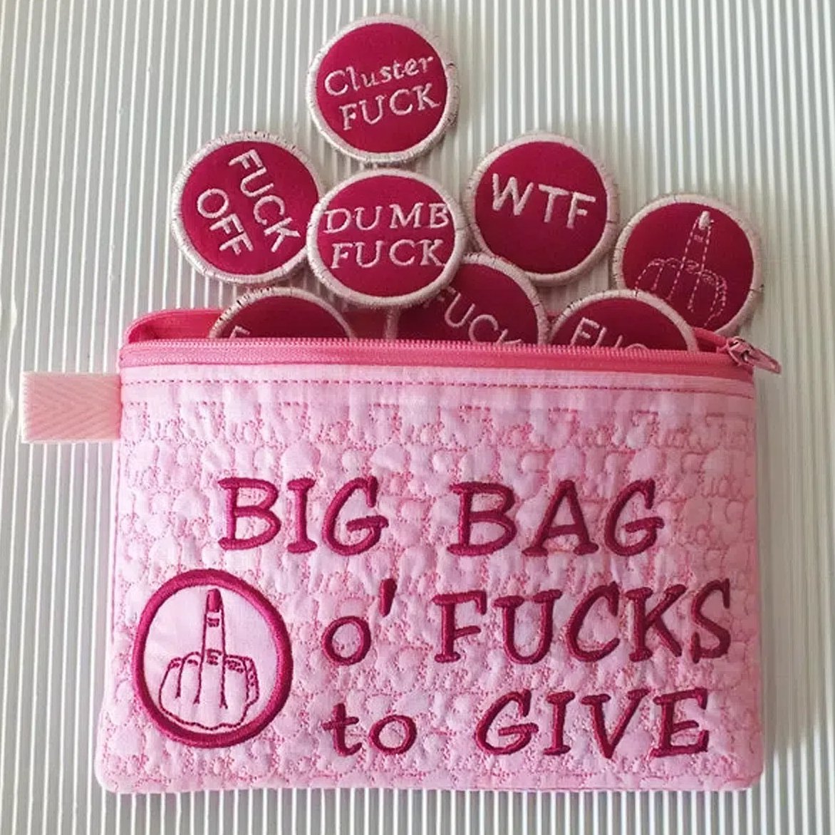 (🎄Early Christmas Sale - 49% OFF) Big Bag of F*cks to Give Zipper Pouch