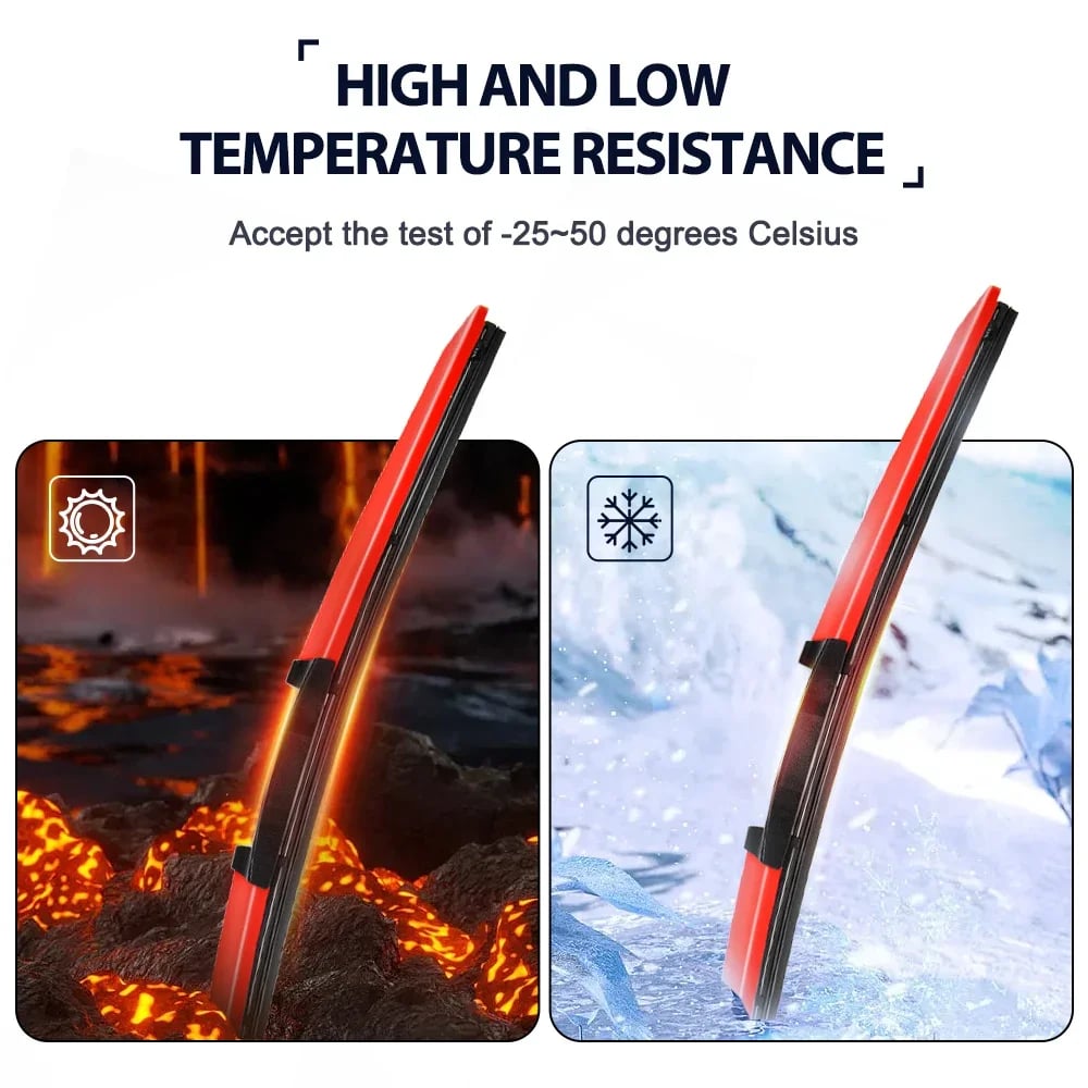 💥LAST DAY SALE 50% OFF💥Colorful Boneless Silent Windshield Wipers⚡BUY 2 FREE SHIPPING