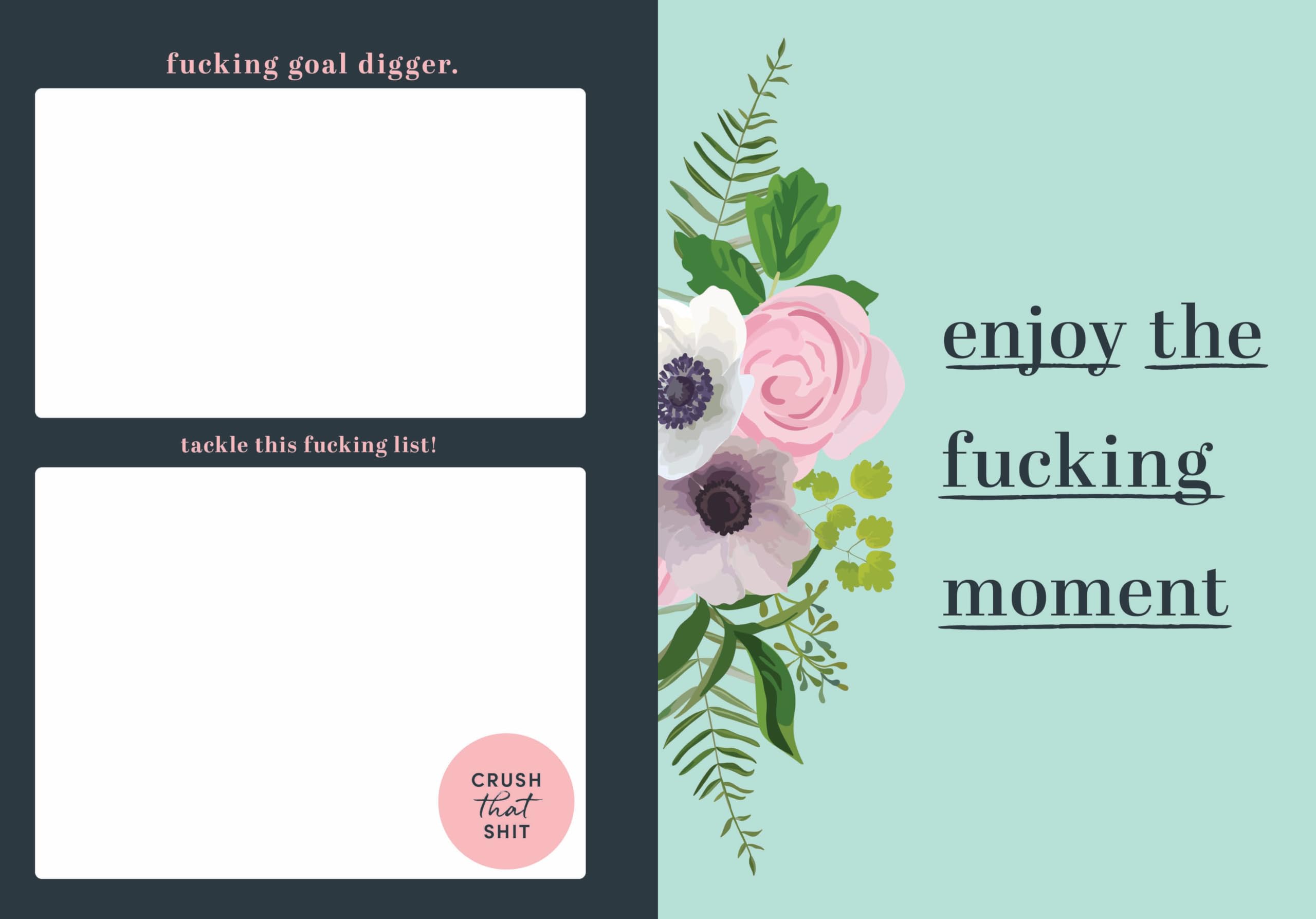 🔥2025 She Believed She Could So She F*cking Did Planner