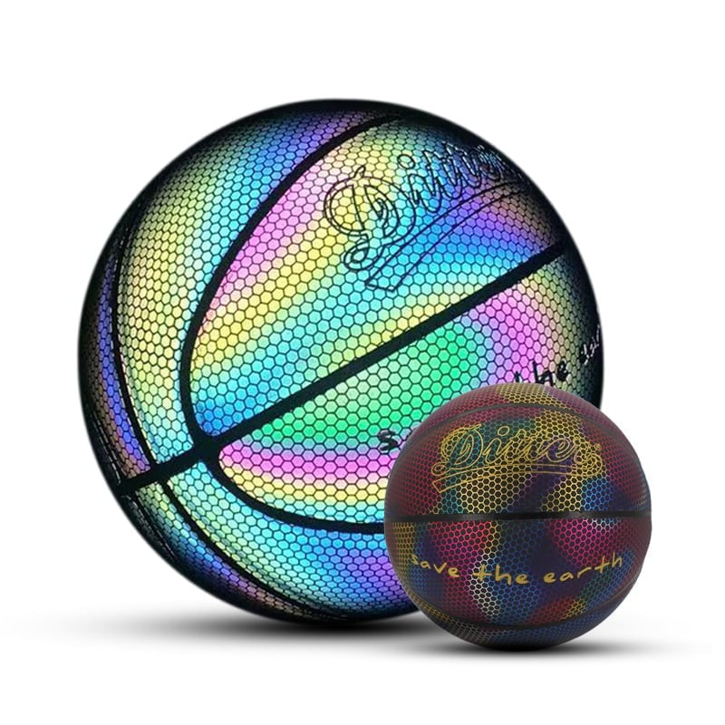 (🎄CHRISTMAS SALE NOW-48% OFF) Holographic Reflective Glowing Basketball(BUY 2 GET FREE SHIPPING)