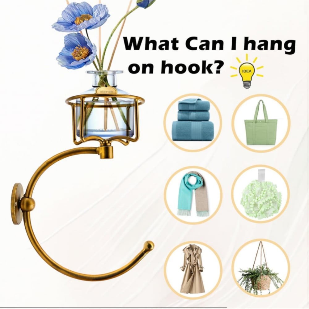 🎁TikTok Last Day Sale - 70% OFF🎉Hand Towel Holder with Vintage Candle Holder