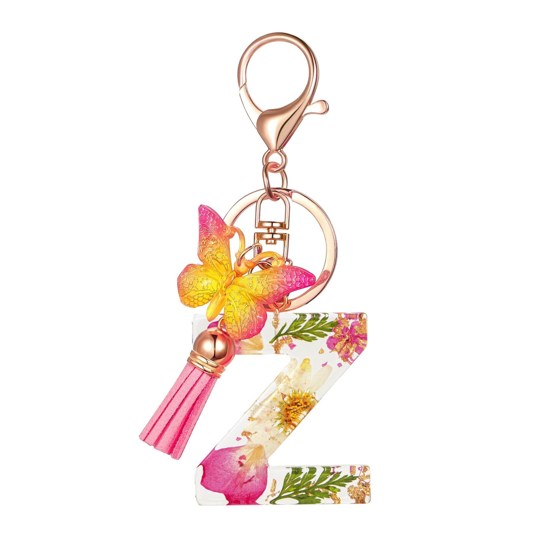 💥Special Offer - 🌼Initial Letter Keychains🦋