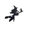 (Last Day Promotion - 50% OFF) Witch Cat Halloween Door Corner Decor