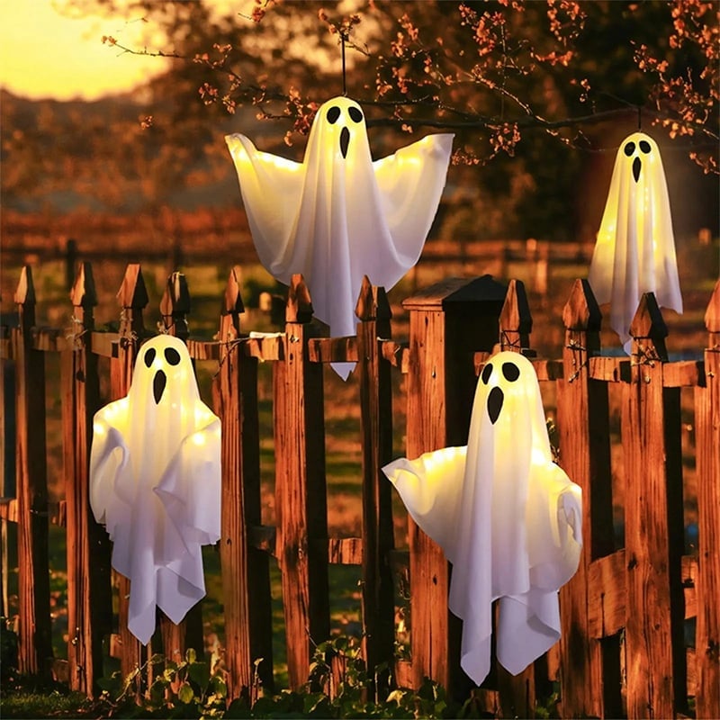 🎁TikTok Last Day Sale - 70% OFF👻✨Halloween Glowing Ghost Chandelier