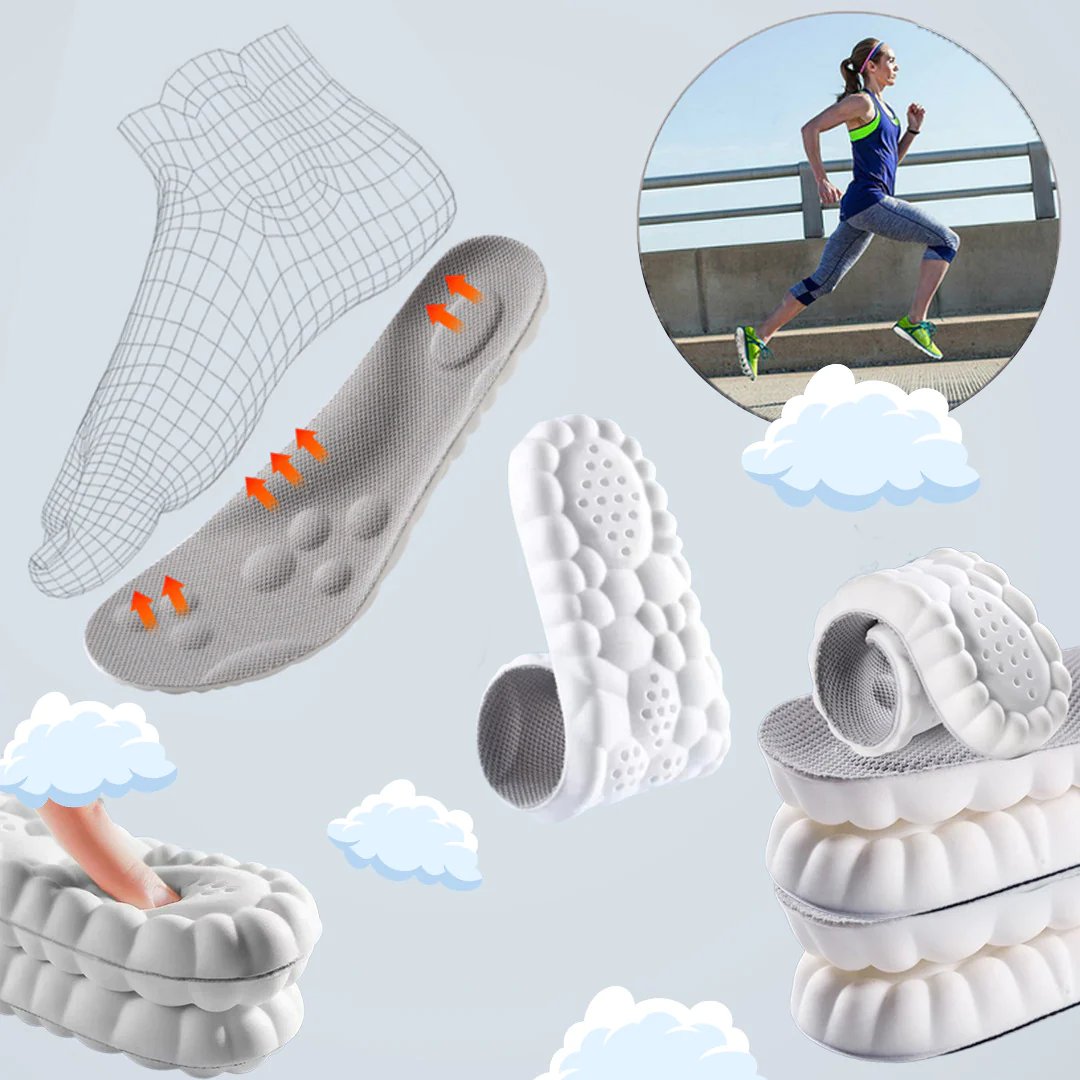 🔥Limited Time Sale 50% OFF🔥4D Cloud Cushion Shoe Inserts - Buy 2 get 1 Free