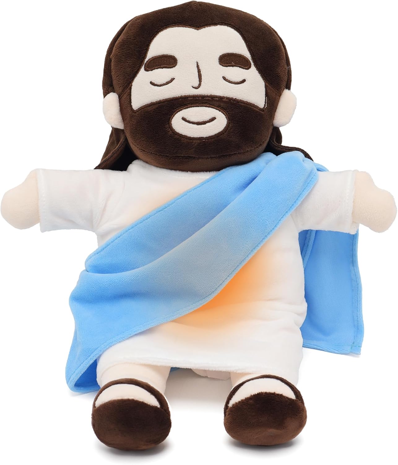 (🎄Christmas Hot Sale - 49% OFF) Breathing Jesus Soothing Doll, 🔥BUY 2 FREE SHIPPING