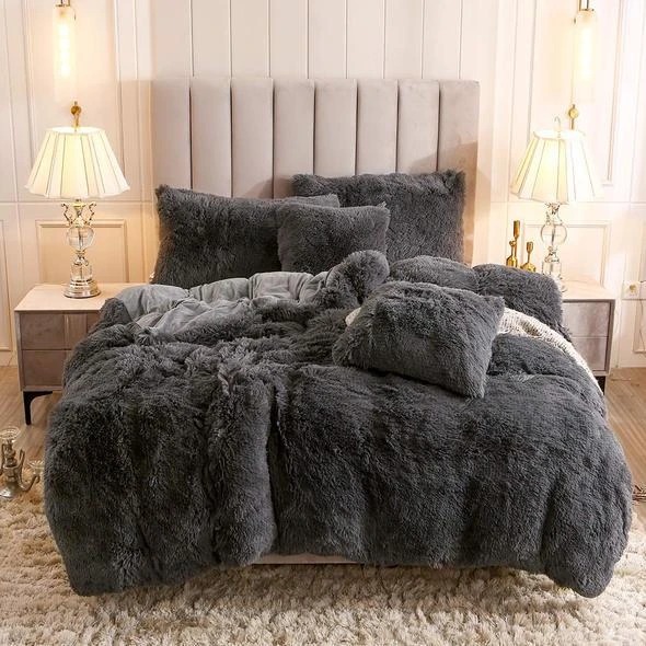 (🎅EARLY XMAS SALE - 50% OFF) Fluffy Blanket With Pillow Cover - Free Shipping Today